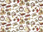 Decal – Chintz – XMAS GIFTS CLEAR – ca. 50 x 70 cm